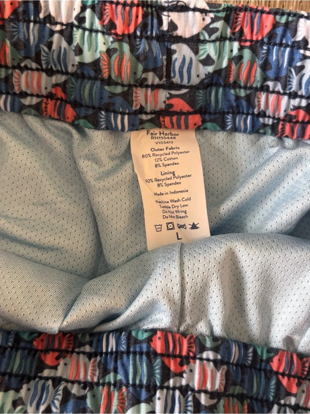 Fair Harbor Swim Trunks Boys Large - 2 Pairs EUC